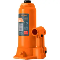 TRUPER - Gato Botella 6 Toneladas Para Uso Vertical Y Horizontal