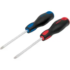 PRETUL - Juego De 2 Destornillares De 3/16", Mango Comfort Grip