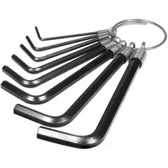 PRETUL - Juego De 8 Llaves Bristol Métricas, Tipo Llavero