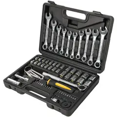 PRETUL - Juego De Herramientas Con 70 Piezas, Cuadrante 1/4" Y 3/8"