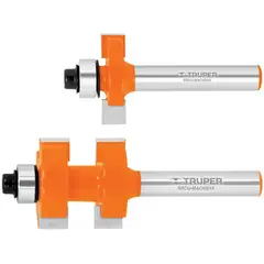 TRUPER - Fresa Machimbrador Balinera, Diámetro 3/4", Corte 17 Mm