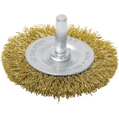 TRUPER - Grata Circular De Alambre Grueso De 2", Zanco De 1/4"