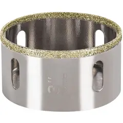 TRUPER - Sierra Copa Diamantada De 3" (76 Mm) Borde Continuo