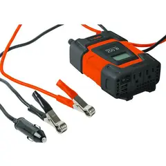 TRUPER - Inversor De Corriente 200 W Para Carro, Con Usb Y 2 Enchufes