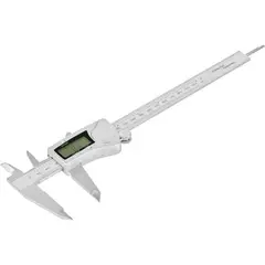TRUPER - Calibrador Pie De Rey Digital En Acero Inoxidable Y Estuche