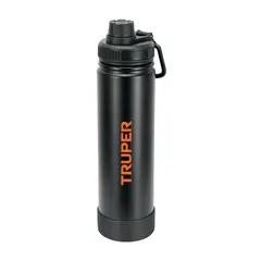 TRUPER - Termo Acero Inoxidable 700 Ml Con Boquilla Y Pitillo