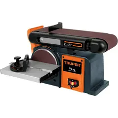 TRUPER - Lijadora De Banda Y Disco Profesional De 4" X 6", 1/2 Hp