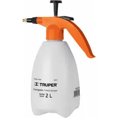 TRUPER - Fumigador domestico de 2 litros con boquilla tipo jet y con