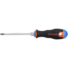 TRUPER - Destornillador De Estrella 3/16" X 4", Uso Profesional