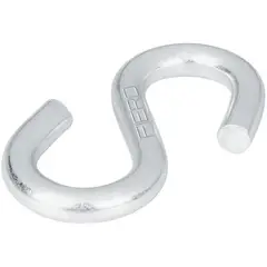 FIERO - Gancho Tipo S En Acero Al Carbono, Carga Máxima 77 Kg