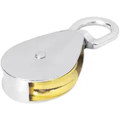FIERO - Polea De 25 Mm, Capacidad 50 Kg Para Guaya, Cable O Cuerda