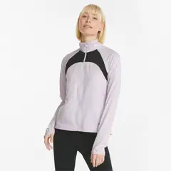 PUMA - SUDADERA ACTIVE WOVEN SUIT 847132-17 MORADO