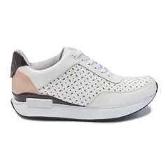 VIOLA - Tenis moda mujer blanco sabina