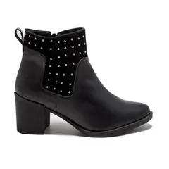 VIOLA - Botin negro cherry