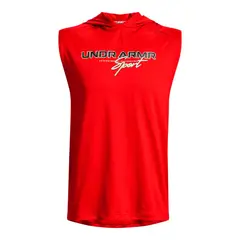 UNDER ARMOUR - Hoodie Esqueleto Rfs Sl-Rojo