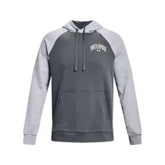 UNDER ARMOUR - Hoodie Rival Wm Clrblock Hd-Gris_.