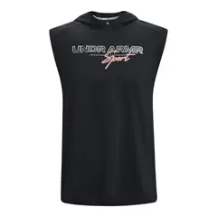 UNDER ARMOUR - Hoodie Esqueleto Rfs Sl-Negro