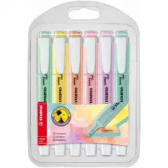 STABILO - Resaltador swing cool - pastel - surtido - 6 unidades