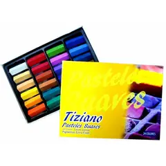 TIZIANO - Tizas pastel suave 24 unidades