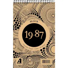ICOPEL - Block 19.87 cartulina negra carta - 40 hojas