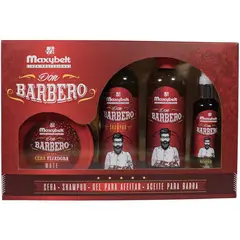 MAXYBELT - Kit don barbero cerashampogelaceite