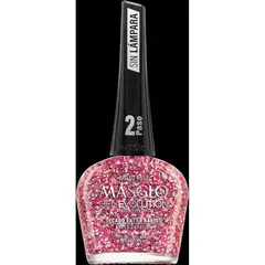 MASGLO - Esmalte brillo rosa 135ml gel evolution