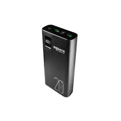 SISDATA - Power Bank Batería Portátil Carga Rápida 20k Usb C Usb 3.1 + Obsequio