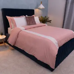 AMARE HOME - Set Duvet Cover Pink- Colección Joy Sencillo.