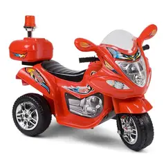 ROADMASTER - Trimoto Electrica Montable 1-5 Años Luces Rojo