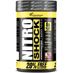 MEGAPLEX - Nitro Shock Frutos Rojos 1.6 lb - Aminoacidos