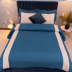 AMARE HOME - Set Duvet Cover Blue - Colección Joy Queen