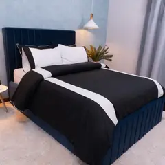 AMARE HOME - Set Duvet Cover Black - Colección Joy Semidoble