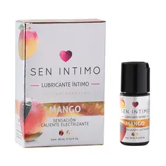 SEN INTIMO - Lubricante Caliente Electrizante Mango 30 Ml