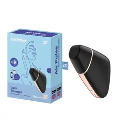 SATISFYER - Succionador Love Triangle Negro