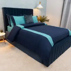 AMARE HOME - Set Duvet Cover Zafiro - Colección Joy Semidoble.