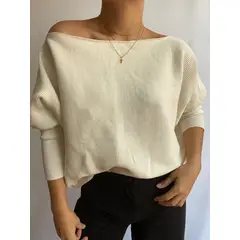MOLGOA - Saco Cuello Bandeja - Samba Marfil