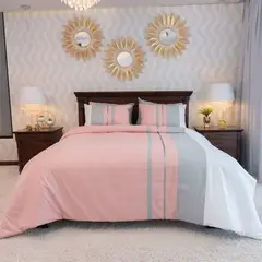AMARE HOME - Duvet Cover Rose - Colección Ilusión 6 Piezas Sencillo