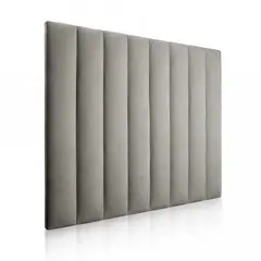 BANZAY - Cabecero Paneles Cama King - Gris