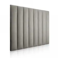 BANZAY - Cabecero Paneles Cama Doble - Gris