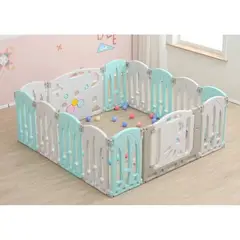 GENERICO - Corral área de juego modulable y plegable playpen