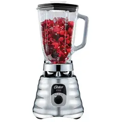 OSTER - Licuadora Clásica 1.25L 3 Velocidades BLST4655 - Cromo
