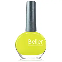 COMESTICOS BELIER - Esmalte belier amarillo neon profesional 13ml free 21