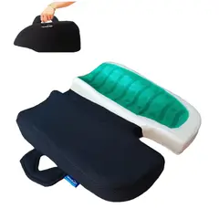 TECHCONFORT - Cojín coxis en Gel ortopédico y portátil