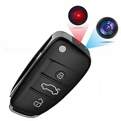 TECNOHOGAR JS - Camara Espia Tipo Llavero De Carro Full Hd Vision Nocturna