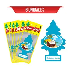 LITTLE TREES - Ambientador Caribbean x6 Und