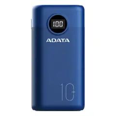 ADATA - Cargador Portátil Compacto Powerbank 10000mah P10000QCD Azul