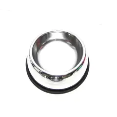 HALLY PET - Comedero bebedero acero inoxidable extra grande plateado