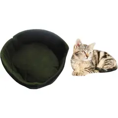 HALLY PET - Cama para gato pequeña d 35cm x a 16cm verde