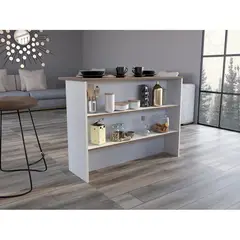 RTA MUEBLES - Barra auxiliar de cocina fendi blanco bbc 7857