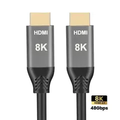 SISDATA - Cable Hdmi 8k Alta Velocidad 48 Gbps UHD 5 Metros